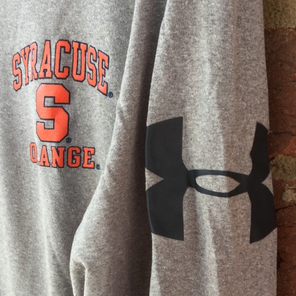 Under Armour SYRACUSE UNiversity Zipper CUSE SYR Go Big Orange Looks like new - Picture 4 of 10